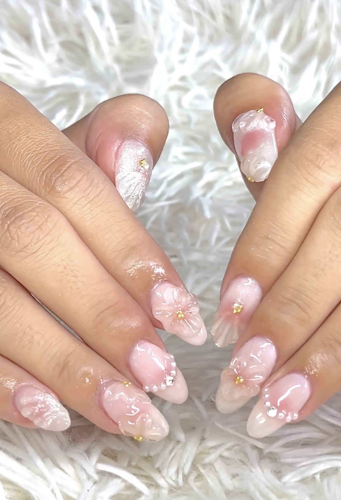 ผลงานทำเล็บ