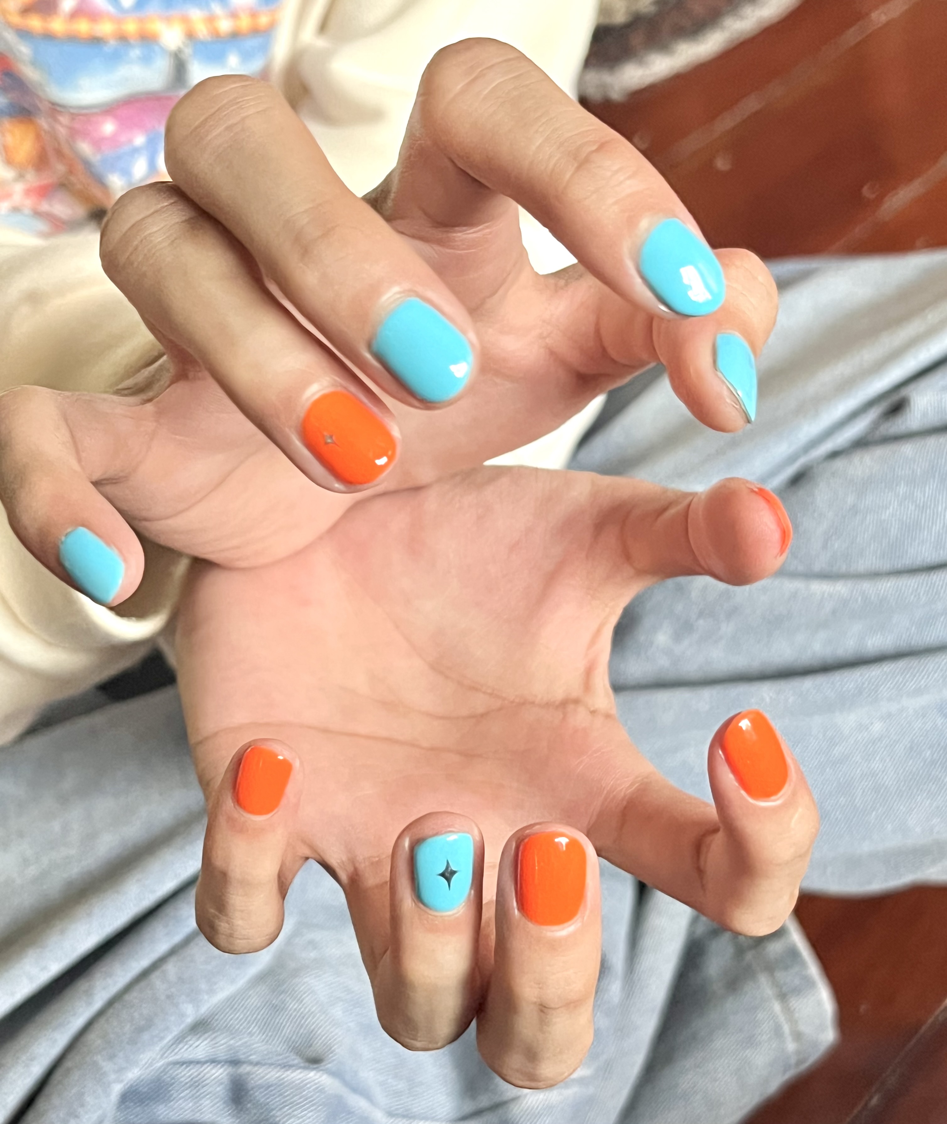 ผลงานทำเล็บ