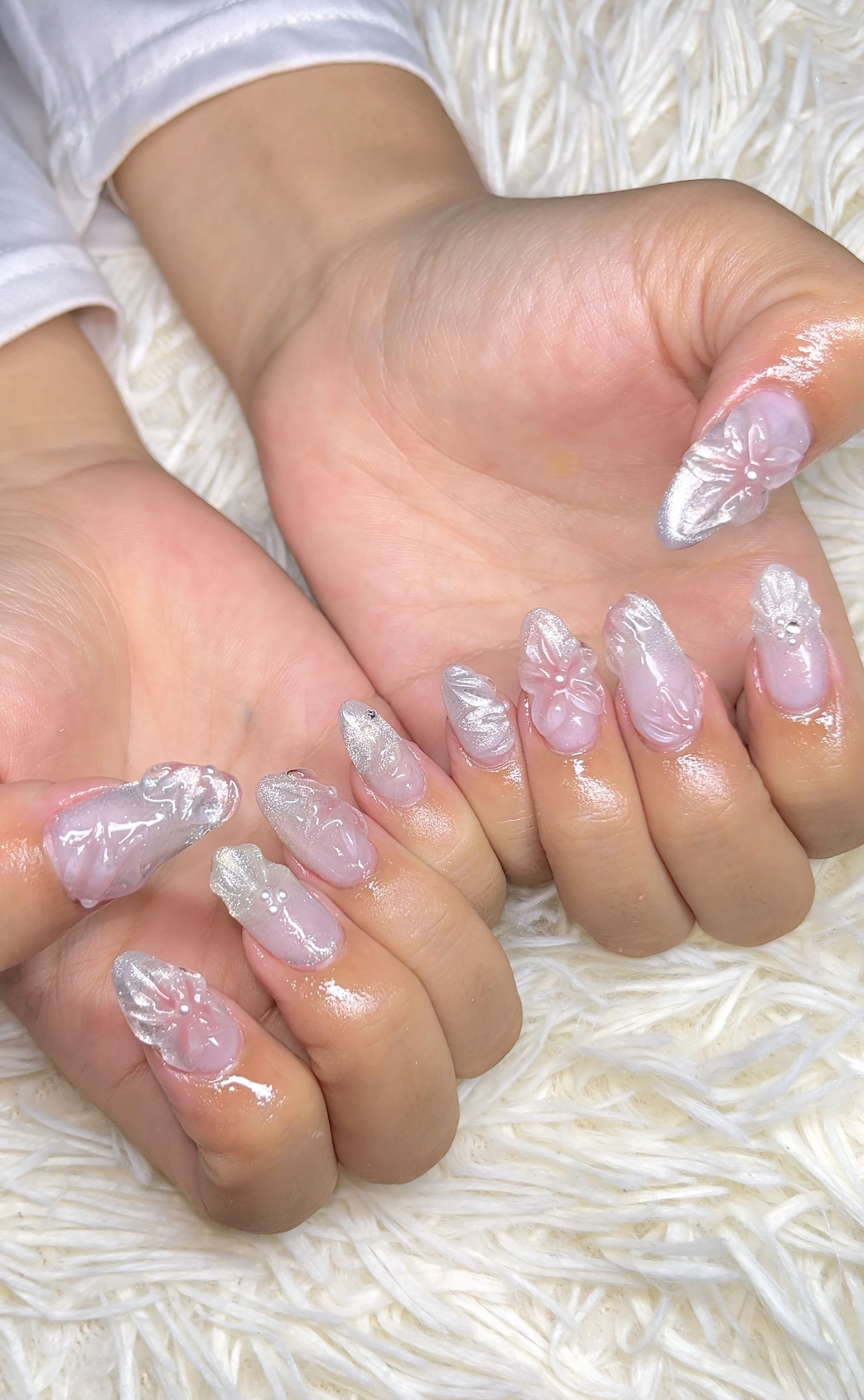 ผลงานทำเล็บ