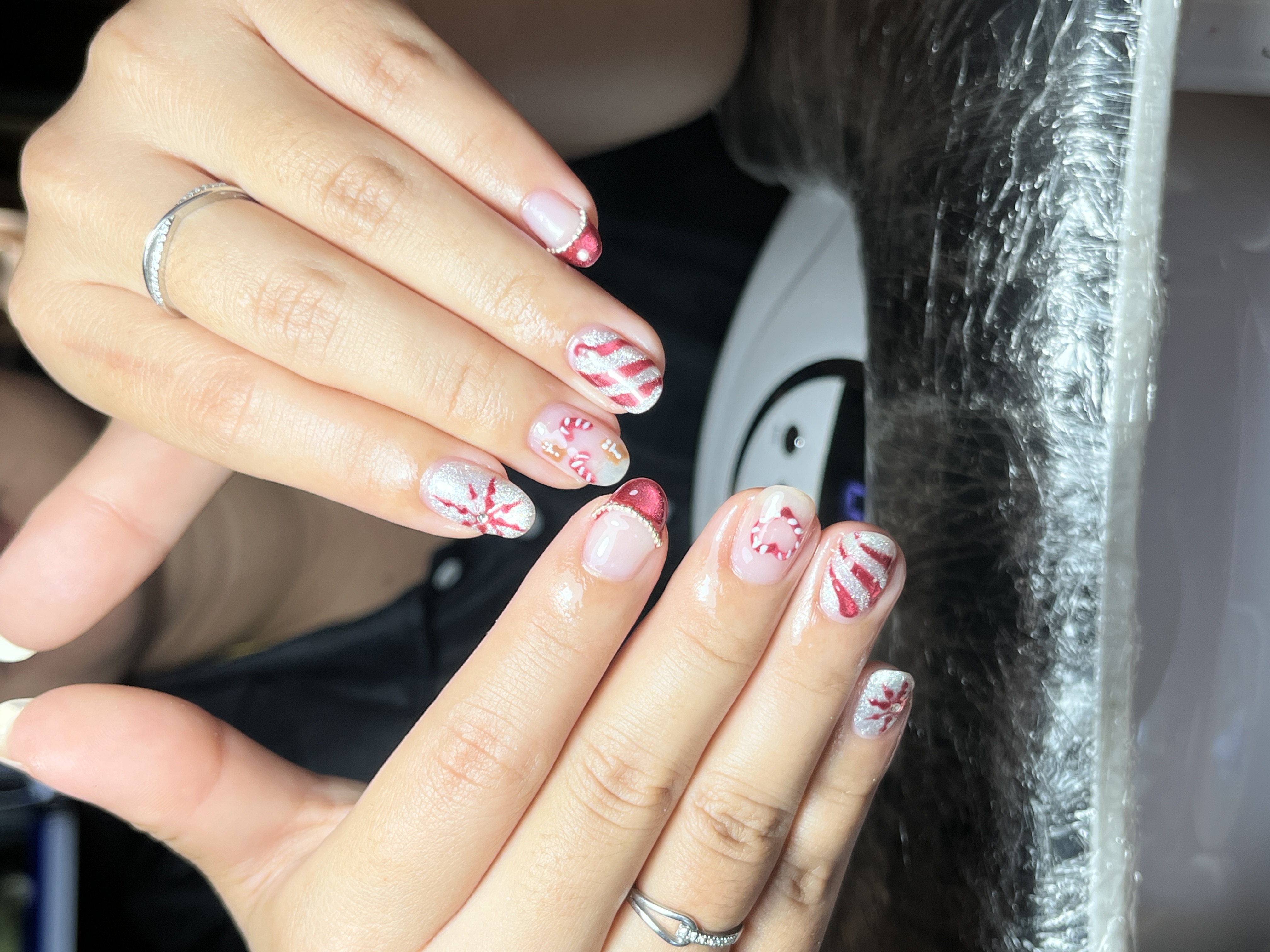 ผลงานทำเล็บ